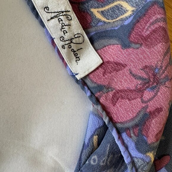 Nadia Roden Larde Silk Scarf - Picture 6 of 14